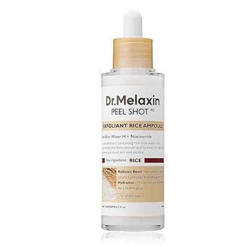 Dr. Melaxin Rice Exfoliating Essence Moisturizing Peel Shot