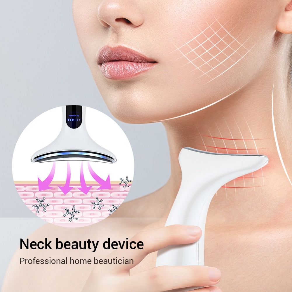 EMS Face Lifting Neck Tightening Vibrator Skin Care