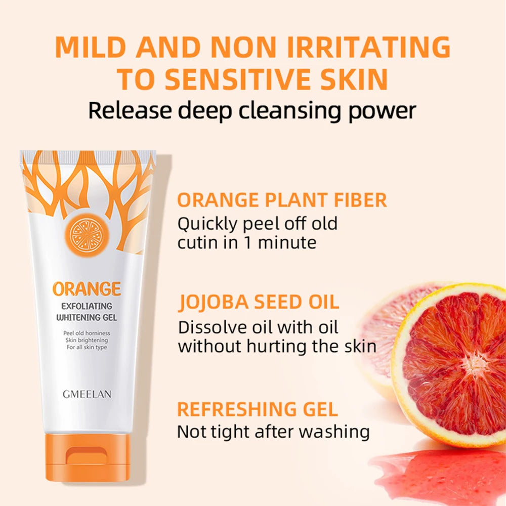 Orange Exfoliating Gel Dead Spot Remover Brighten Peeling